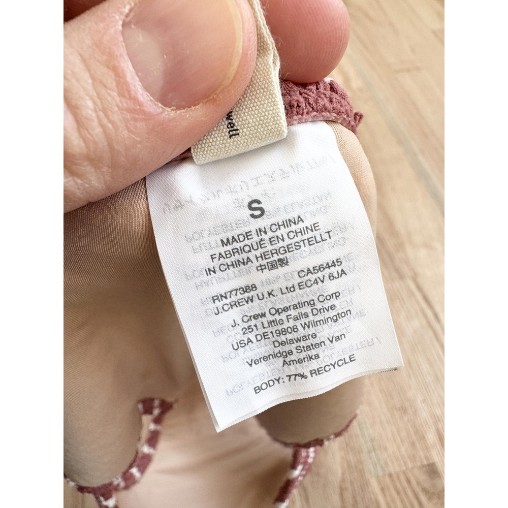 Madewell Mauve Pink‎ Bikini Bottoms - Trendy Swimwear - Picture 6 of 8